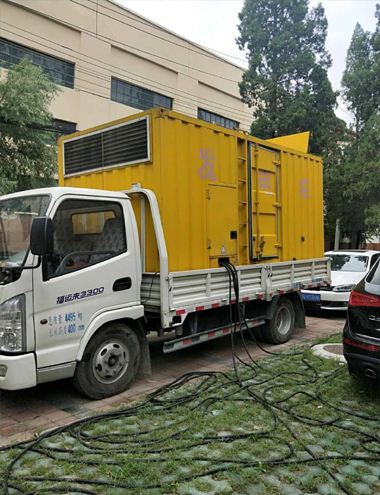 龙南发电车出租-柴油发电机组排烟系统设计要求及其考虑因素