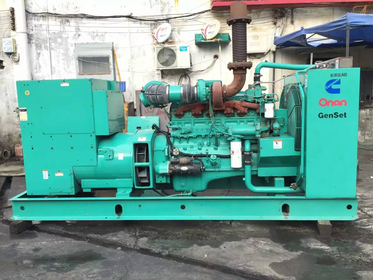 龙南租赁发电机-柴油发电机不正常冒烟的原因